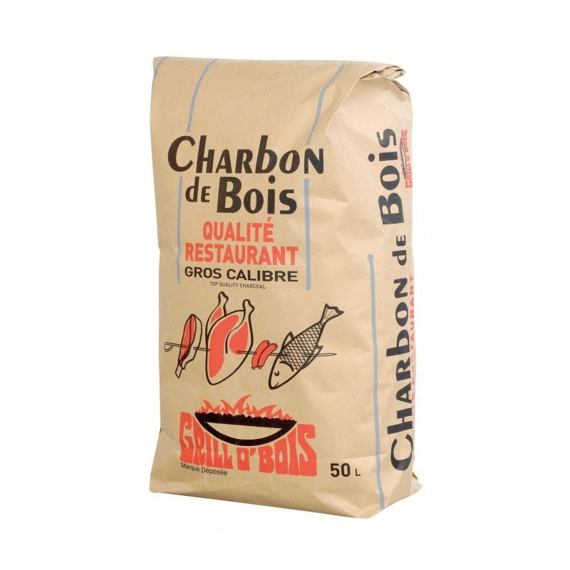 Charbon de bois solide GRILLO'BOIS par 50 l