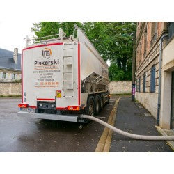 Granulés de bois en vrac soufflé 100% résineux